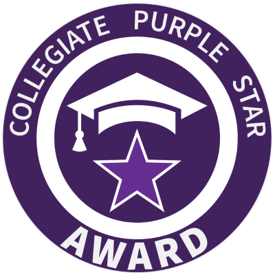 Collegiate Purple Star awarded to MŮ